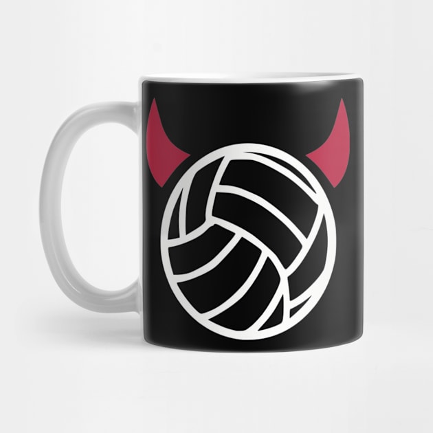 Volleyball devil by Designzz